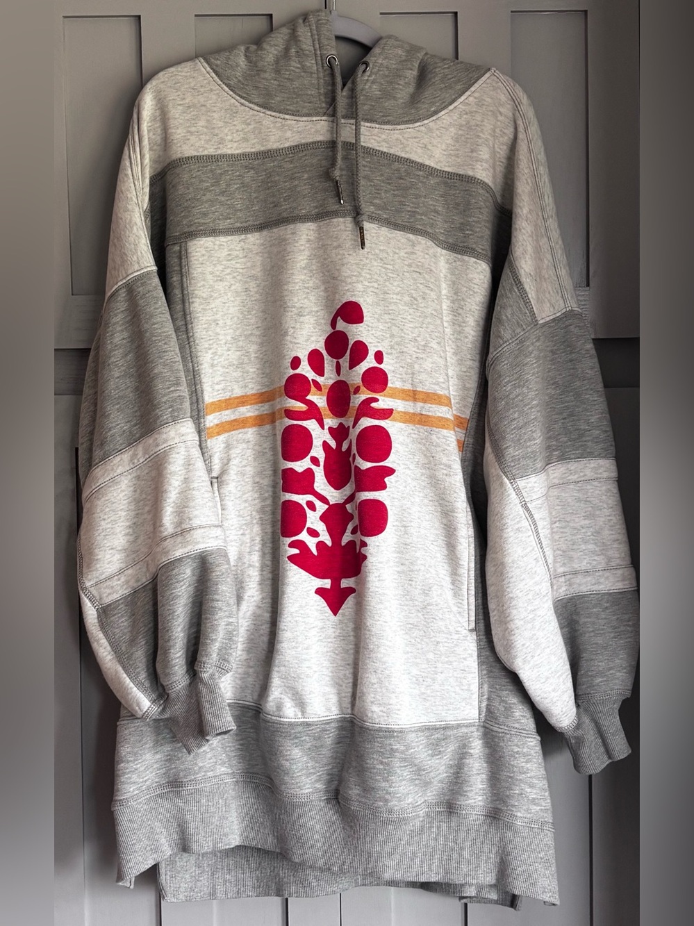 Free People Triple Threat Hoodie Size Medium - Picture 3 of 6